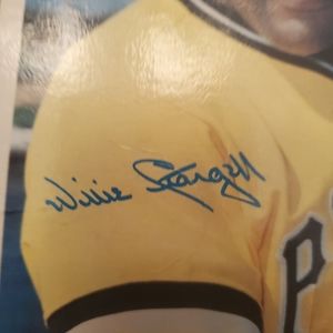Picture of willie stargell autographed